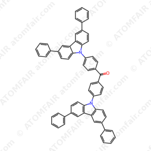 Bis(4-(3,6-diphenyl-9H-carbazol-9-yl)phenyl)methanone (CAS: 1360642-12-1)