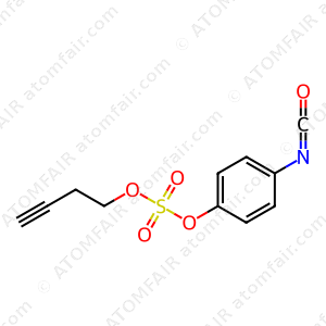 3-Butyn-1-yl 4-isocyanatophenyl sulfate (CAS: 2247550-69-0)