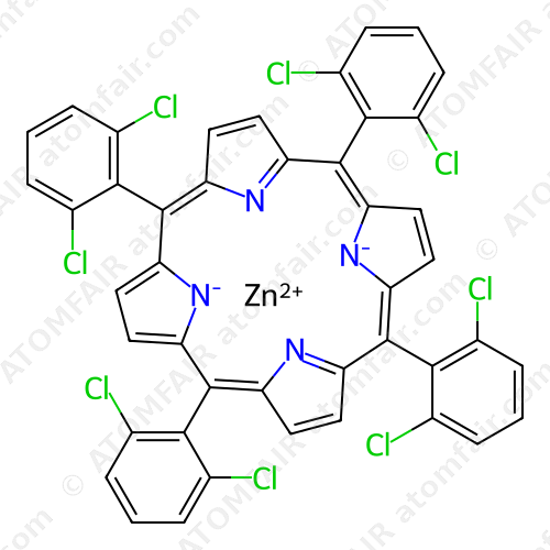 meso-Tetra(2,6-dichlorophenyl)porphyrin-Zn(II) (CAS: 100506-72-7)