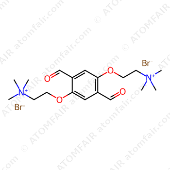 2,2'-((2,5-Diformyl-1,4-phenylene)bis(oxy))bis(N,N,N-trimethylethan-1-aminium) bromide (CAS: 2830594-03-9)