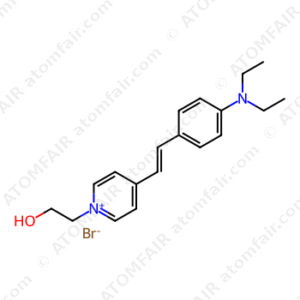 Pyridinium, 4-[2-[4-(diethylamino)phenyl]ethenyl]-1-(2-hydroxyethyl)-, bromide (CAS: 1315270-31-5)