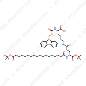Fmoc-Lys[γ-Glu(OtBu)-C18-OtBu)]-OH (CAS: 1931109-48-6)