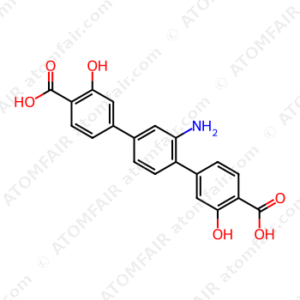 [1,1':4',1''-Terphenyl]-4,4''-dicarboxylic acid, 2'-amino-3,3''-dihydroxy (CAS: 1613451-82-3)