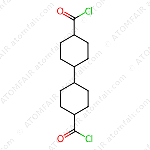 Bi(cyclohexane)-4 4'-dicarbonyl dichloride (CAS: 25675-41-6)