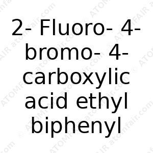 2-Fluoro-4-bromo-4-carboxylic acid ethyl biphenyl (CAS: N/A)