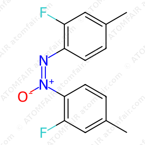 Diazene, bis(2-fluoro-4-methylphenyl)-, 1-oxide (CAS: 146019-34-3)