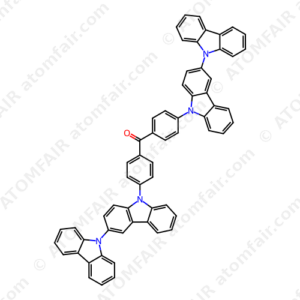 Bis(4-(9H-3,9-bicarbazol-9-yl)phenyl)methanone (CAS: 1233215-35-4)
