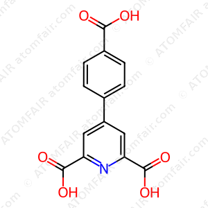 4-(4-Carboxyphenyl)pyridine-2,6-dicarboxylic acid (CAS: 1269813-32-2)