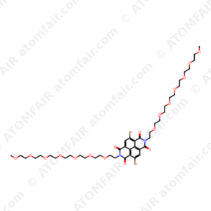 4,9-Dibromo-2,7-di(2,5,8,11,14,17,20-heptaoxadocosan-22-yl)benzo[lmn][3,8]phenanthroline-1,3,6,8(2H,7H)-tetraone (CAS: 2891848-83-0)