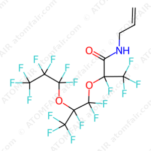 Propanamide, 2,3,3,3-tetrafluoro-2-[1,1,2,3,3,3-hexafluoro-2-(1,1,2,2,3,3,3-heptafluoropropoxy)propoxy]-N-2-propen-1-yl (CAS: 174080-50-3)
