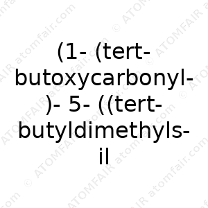 (1-(tert-butoxycarbonyl)-5-((tert-butyldimethylsilyl)oxy)-7-chloro-1H-indol-2-yl)boronic acid (CAS: N/A)