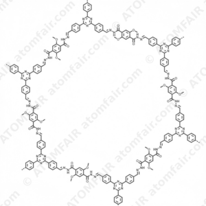 1,4-Benzenedicarboxylic acid, 2,5-dimethoxy-, 1,4-dihydrazide, polymer with 4,4′,4′′-(1,3,5-triazine-2,4,6-triyl)tris[benzaldehyde] (CAS: 2488745-58-8)