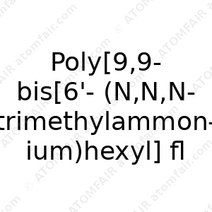 Poly[9,9-bis[6'-(N,N,N-trimethylammonium)hexyl] fluorene-alt-co-1,4-phenylene]bromide (CAS: N/A)