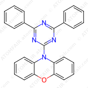 10-(4,6-Diphenyl-1,3,5-triazin-2-yl)-10H-phenoxazine (CAS: 1357066-21-7)