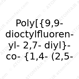 Poly[{9,9-dioctylfluorenyl-2,7-diyl}-co-{1,4-(2,5-dimethoxy) benzene}] end capped with dimethylpheny (CAS: N/A)