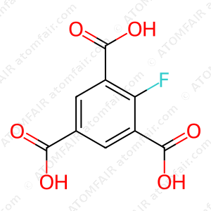 2-Fluorobenzene-1,3,5-tricarboxylic acid (CAS: 720-18-3)