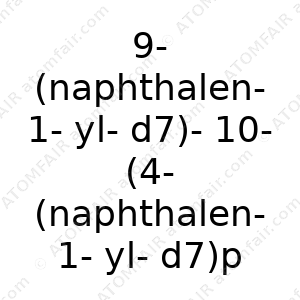 9-(naphthalen-1-yl-d7)-10-(4-(naphthalen-1-yl-d7)phenyl-2,3,5,6-d4)anthracene-1,2,3,4,5,6,7,8-d8 (CAS: N/A)