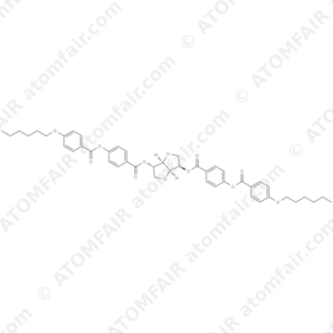 (3aR,6aS)-hexahydrofuro[3,2-b]furan-3,6-diyl bis(4-((4-(hexyloxy)benzoyl)oxy)benzoate) (CAS: 201794-01-6)