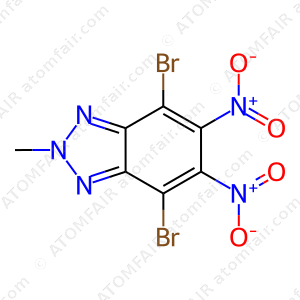 2H-Benzotriazole, 4,7-dibromo-2-methyl-5,6-dinitro (CAS: 2748017-40-3)