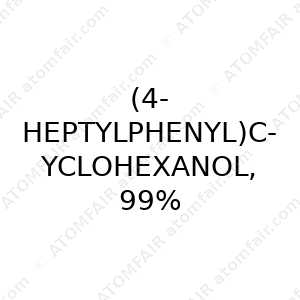 (4-HEPTYLPHENYL)CYCLOHEXANOL, 99% (CAS: N/A)
