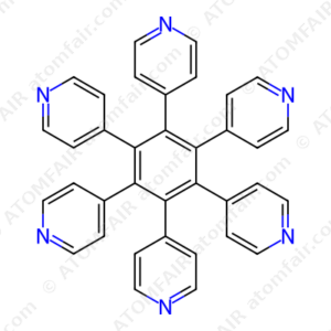 Pyridine, 4,4',4'',4''',4'''',4'''''-(1,2,3,4,5,6-benzenehexayl)hexakis (CAS: 133756-29-3)