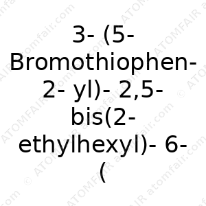 3-(5-Bromothiophen-2-yl)-2,5-bis(2-ethylhexyl)-6-(5-(triisopropylsilyl) thiophen-2-yl)pyrrolo[3,4-c]pyrrole-1,4(2H,5H)-dione (CAS: N/A)