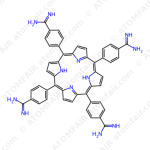 4,4',4'',4'''-(21H,23H-Porphine-5,10,15,20-tetrayl)tetrakis[benzenecarboximidamide] (CAS: 1021170-41-1)
