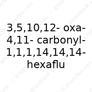 3,5,10,12-oxa-4,11-carbonyl-1,1,1,14,14,14-hexafluorotetradecane (CAS: N/A)