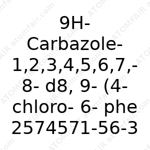 9H-Carbazole-1,2,3,4,5,6,7,8-d8, 9-(4-chloro-6-phenyl-1,3,5-triazin-2-yl) (CAS: 2574571-56-3)