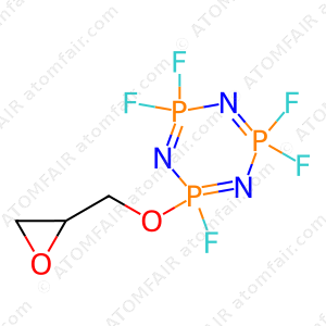 1,3,5,2,4,6-Triazatriphosphorine, 2,2,4,4,6-pentafluoro-2,2,4,4,6,6-hexahydro-6-(oxiranylmethoxy)- (9CI) (CAS: 59627-91-7)
