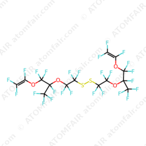 Bis(perfluoro-6-vinyl-4-methyl-3,6-dioxahexyl) disulfide (CAS: 2244085-29-6)