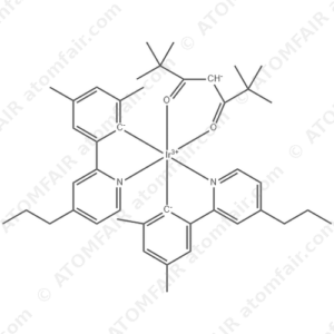 Bis(2-(3,5-dimethylphenyl)-4-propylpyridine)(2,2,6,6-tetramethylheptane-3,5-diketonate)iridium(III) (CAS: 2050041-60-4)