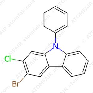 3-Bromo-2-chloro-9-phenyl-9H-carbazole (CAS: 2576550-04-2)
