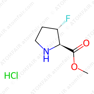 L-Proline, 3-fluoro-, methyl ester, hydrochloride (1:1), (3S) (CAS: 942230-95-7)