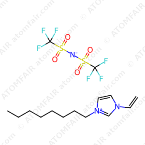 1H-Imidazolium, 3-ethenyl-1-octyl-, salt with 1,1,1-trifluoro-N-[(trifluoromethyl)sulfonyl]methanesulfonamide (CAS: 1261160-96-6)