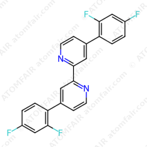 4,4'-Bis(2,4-difluorophenyl)-2,2'-bipyridine (CAS: 854049-21-1)