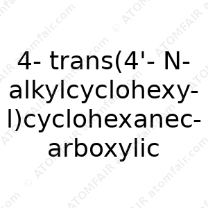 4-trans(4'-N-alkylcyclohexyl)cyclohexanecarboxylic acid (CAS: N/A)