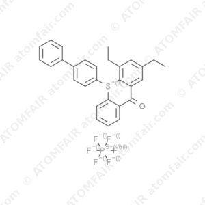 10-(4-Biphenylyl)-2,4-Diethylthioxanthone-10- sulfonium hexafluorophosphate (CAS: 591773-90-9)