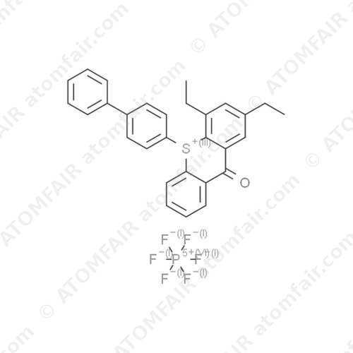 10-(4-Biphenylyl)-2,4-Diethylthioxanthone-10- sulfonium hexafluorophosphate (CAS: 591773-90-9)