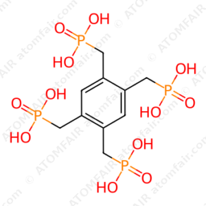 Phosphonic acid, P,P',P'',P'''-[1,2,4,5-benzenetetrayltetrakis(methylene)]tetrakis (CAS: 69303-28-2)