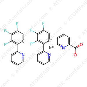 Bis(3,4,5-trifluoro-2-(2-pyridyl)phenyl-(2-carboxypyridyl) iridium(III) (CAS: 1417790-60-3)