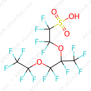 Perfluoro(4-methyl-3,6-dioxaoctane)sulfonic acid (CAS: 80043-98-7)