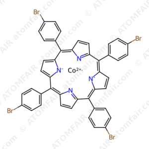 (SP-4-1)-[5,10,15,20-Tetrakis(4-bromophenyl)-21H,23H-porphinato(2-)-|EN21,|EN22,|EN23,|EN24]cobalt (CAS: 178476-63-6)