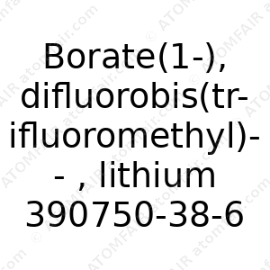 Borate(1-), difluorobis(trifluoromethyl)-, lithium (1:1), (T-4) (CAS: 390750-38-6)