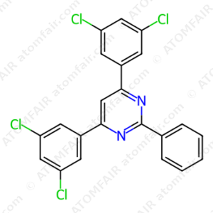 4,6-Bis(3,5-dichlorophenyl)-2-phenylpyrimidine (CAS: 1097652-86-2)