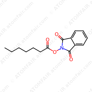 Heptanoic acid, 1,3-dihydro-1,3-dioxo-2H-isoindol-2-yl ester (CAS: 2159068-51-4)