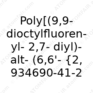 Poly[(9,9-dioctylfluorenyl-2,7-diyl)-alt-(6,6'-{2,2':6',2''- terpyridine})] (CAS: 934690-41-2)