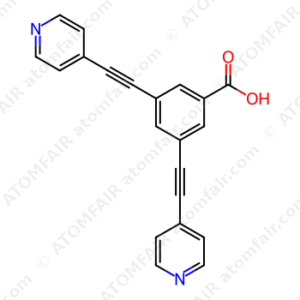 3,5-Bis(pyridin-4-ylethynyl)benzoic acid (CAS: 2243148-99-2)