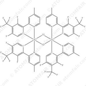 Di-μ-chlorotetrakis[3,5-difluoro-2-(4-methyl-2-pyridinyl-KN)-4-(trifluoromethyl)phenyl-KC]di-iridium (CAS: 1193263-65-8)
