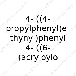 4-((4-propylphenyl)ethynyl)phenyl 4-((6-(acryloyloxy)hexyl)oxy)benzoate (CAS: N/A)
